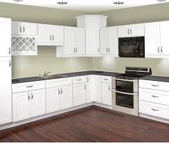 shaker door style lacquer kitchen