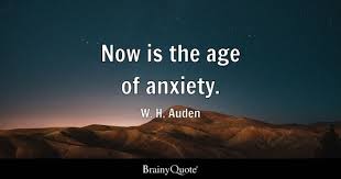 w h auden now is the age of anxiety