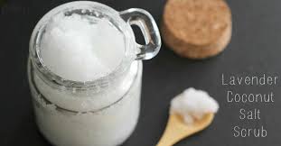 lavender coconut salt scrub recipe
