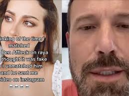 The couple, who split up in 2004 but reunited following lopez's march breakup with. Ben Affleck Tiktok Woman Says Actor Sent Video After Raya Rejection