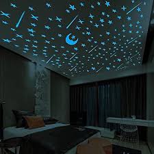 216 Pcs Glowing Stars For Ceiling Star