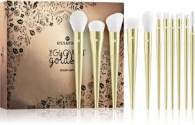 essence the glowing golds brush set