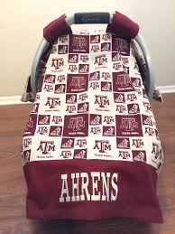 Personalized Infant Car Seat Cover Baby