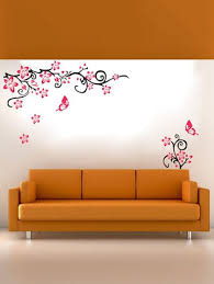 Flower Design Wall Sticker Decal