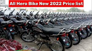 all hero bike new 2022 list all