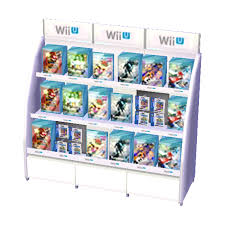 Wii U Game Shelf New Leaf Animal