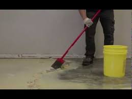 how to remove carpet vinyl adhesive