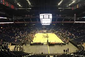 Bridgestone Arena Section 224 Basketball Seating