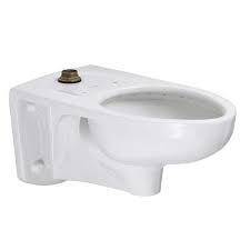 1 6 gpf elongated top spud toilet bowl