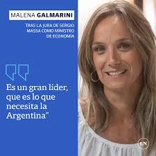 LA NACION - Malena Galmarini, tras la jura de Sergio Massa como ministro de  Economía: "Es un gran líder, que es lo que necesita la Argentina" | Facebook