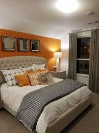 Top 30 Grey And Orange Bedroom Ideas