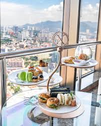 The observation deck on komtar's 60th floor offers a unique chance to cast your eye across the rooftops of penang towards the hills and ocean beyond. High Tea Top View Restaurant The Top Penang Komtar Crisp Of Life