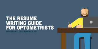 The Resume Writing Guide For Optometrists Newgradoptometry Com