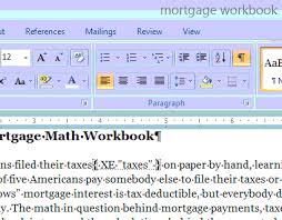 Book Indexing Make Your Own Book Index In Microsoft Word