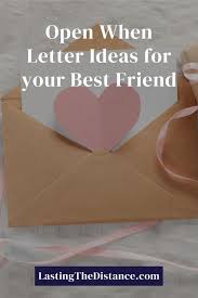 open when letters for best friends 67