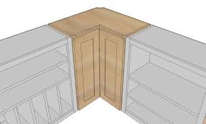 wall corner pie cut kitchen cabinet