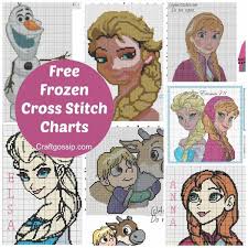 Free Frozen Cross Stitch Patterns Needle Work