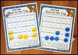 Activities For Teaching The Au Aw Digraphs Make Take Teach