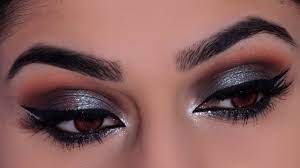 arabian style eye makeup look