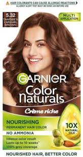 GARNIER Color Naturals Creme , Shade 5.32, Caramel Brown - Price in India, Buy GARNIER Color Naturals Creme , Shade 5.32, Caramel Brown Online In India, Reviews, Ratings & Features | Flipkart.com
