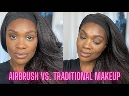 airbrush vs traditional makeup very