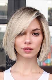 This hairdo seems to go well along with short, super short, curly, straight hair and even with bangs also. 61 Charming Stacked Bob Hairstyles That Will Brighten Your Day