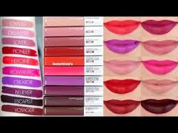 Maybelline Superstay Matte Ink Liquid Lipsticks Lip