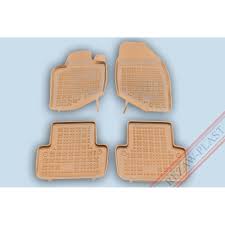 car rubber floor mats beige volvo v70