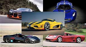 los 5 coches más rápidos del mundo en