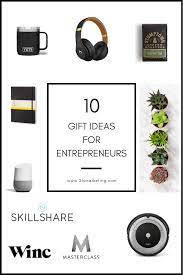 10 gift ideas for entrepreneurs