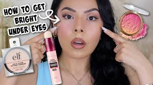 how to get bright under eyes using