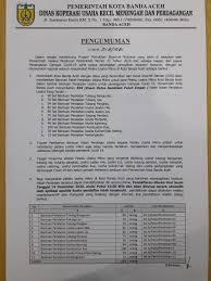Kalo masa kontrak sudah habis.masih ada kemungkinan. Besok Pemko Buka Pendaftaran Bantuan Peralatan Bagi Pelaku Usaha Mikro Di Banda Aceh
