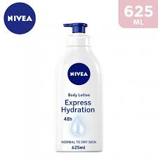 nivea express hydration body lotion