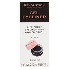 revolution black gel eyeliner kruidvat nl