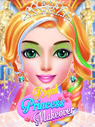 royal princess makeover salon games for