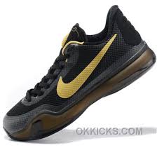 Nike Kobe Bryant X Black Gold Basketball Shoes Yjref Price