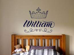 William Boy Name Vinyl Decal Cute