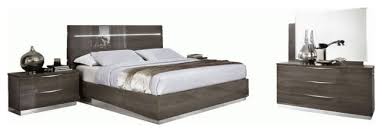 platinum legno 5 piece modern bedroom