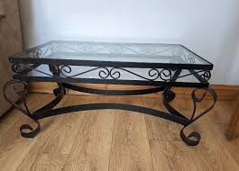 Glass Cast Iron Table In County