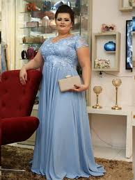 Short chiffon dresses plus size. Sky Blue Lace Chiffon Long Mother Of The Bride Dress Plus Size Short Sleeve Formal Occasion Evening Gowns Morther Of Groom Mother Of The Bride Dresses Aliexpress