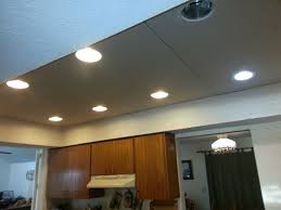 drop ceiling recessed light fixture