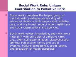 Section 2 The Role Of Social Work In Palliative Care Ppt Download