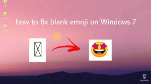 how to fix emoji not showed on browser