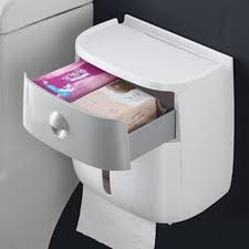 Toilet Paper Holder Storage Box
