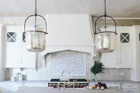 Mercury Glass Smokebell Kitchen Pendant