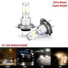 auto 6500k led headlamp car