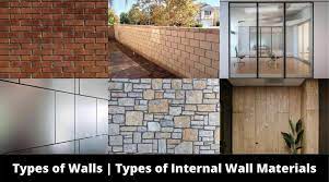 Types Of Walls Used In Construction