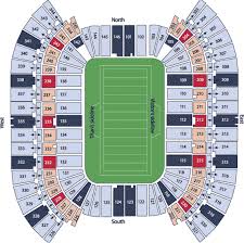 Seating Chart Tennessee Titans Tickets