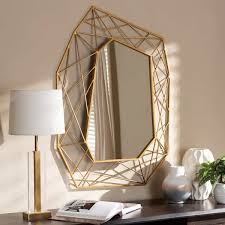 Contemporary Accent Wall Mirror Wall
