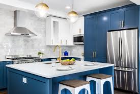 5 shades of blue for your kitchen cabinets